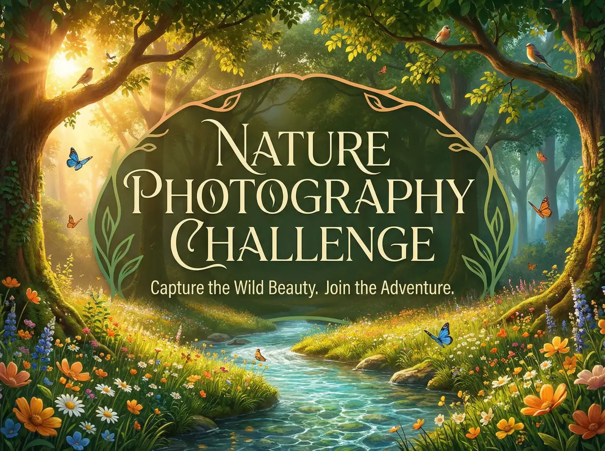 今日大赛 自然摄影挑战主题赛事横幅